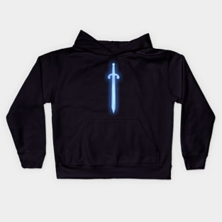 Spiritual Weapon (Blue Sword) Kids Hoodie